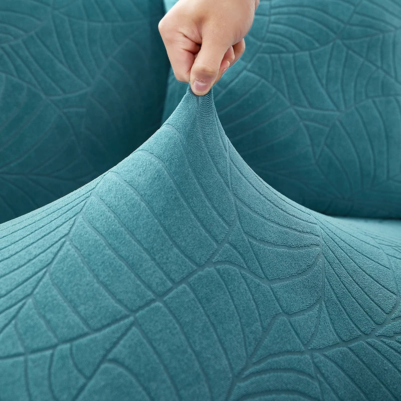 Sofa Cover for Living Room Thick Elastic Jacquard Cover for Sofa Couch Armchair 1/2/3/4 Seater L Shaped Corner Sofa Cover