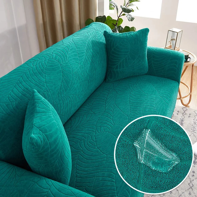 Sofa Cover for Living Room Thick Elastic Jacquard Cover for Sofa Couch Armchair 1/2/3/4 Seater L Shaped Corner Sofa Cover